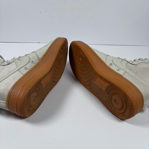 NIKE AIR SF AR 1 Mens 7 Beige High Top Urban Utility Sneaker Boots Shoes - Picture 11 of 16